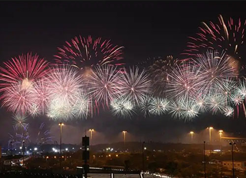 南安市焰火晚会